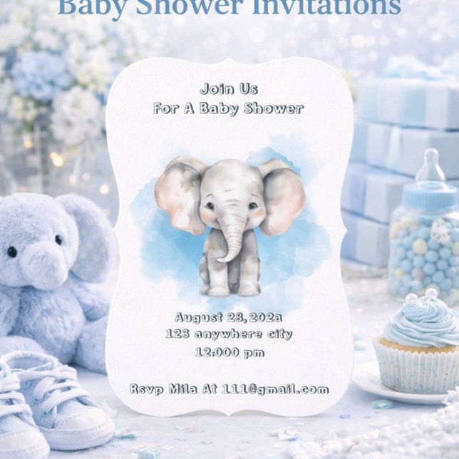 invitación de baby shower niño (Subido por el creador)