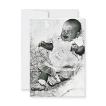 Invitación de Baby Shower "no se permite llanto"