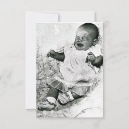 Invitación de Baby Shower "no se permite llanto"