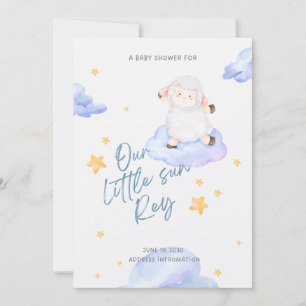 Invitación de Baby Shower "Our Little Sun"