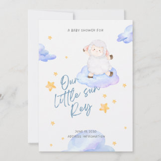Invitación de Baby Shower "Our Little Sun"