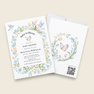 Invitación de Baby Shower para Arco Floral Caprich