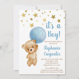 Invitación de Baby Shower para bebé