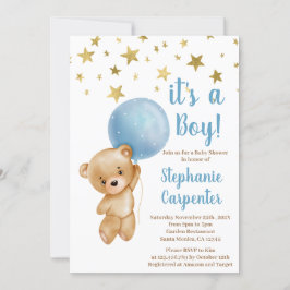 Invitación de Baby Shower para bebé
