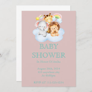 INVITACIÓN DE BABY SHOWER PARA CHICAS