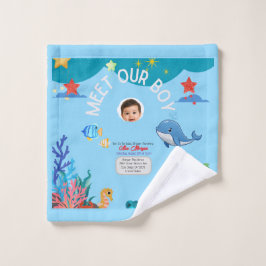 Invitación de Baby Shower para Conocer a Nuestro N