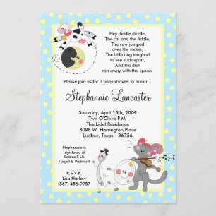Invitación de Baby Shower para enfermeras de cásca