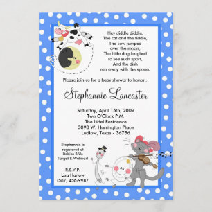 Invitación de Baby Shower para enfermeras de cásca