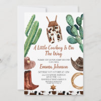 Invitación de Baby Shower para la impresión de vac
