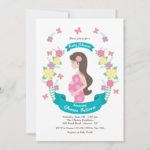 Invitación de Baby Shower para mamá