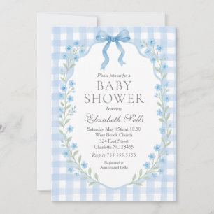 Invitación de baby shower para niño, Baby shower p