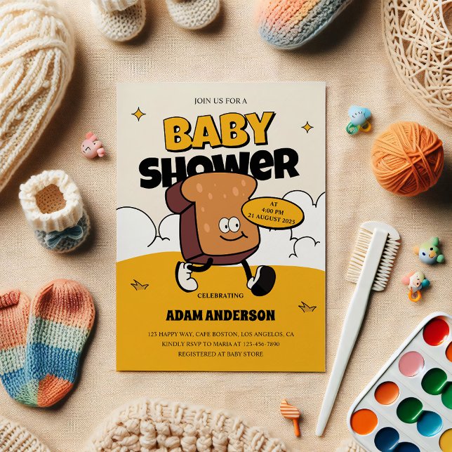 Invitación de Baby Shower para Personalizado diver (Subido por el creador)