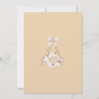Invitación de Baby Shower para Soñadorcita Boho Ad