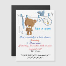 Invitación de Baby Shower para un bebé