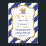 Invitación de Baby Shower para un príncipe<br><div class="desc">Invitación de Baby Shower para un príncipe</div>