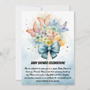 Invitación de Baby Shower Party