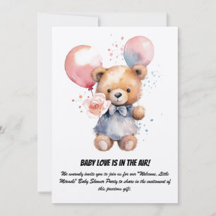 Invitación de Baby Shower Party