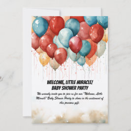 Invitación de Baby Shower Party