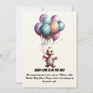 Invitación de Baby Shower Party