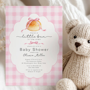 Invitación de Baby Shower 'Pequeño Pan en el Horno