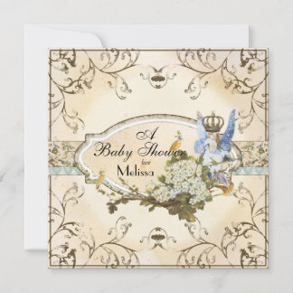 Invitación de Baby Shower - Princesa de Faerie enc