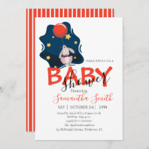 Invitación de Baby Shower Rabbit