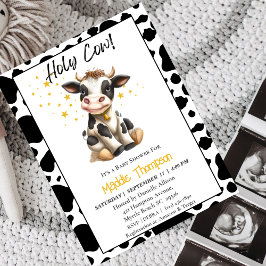 Invitación de Baby Shower sobre el tema de la gran