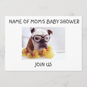 INVITACIÓN DE BABY SHOWER SOBRE LOS PRODUCTOS DE B