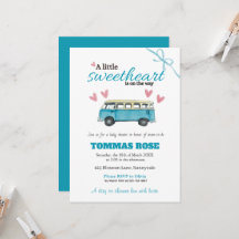 Invitación de Baby Shower Sweetheart