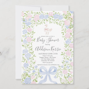 invitación de baby shower tonta grandmillennial