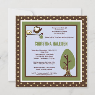Invitación de Baby Shower vacía encantada las 24 h