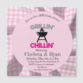 Invitación de Baby Shower 'Vamos a hacer una barba