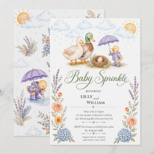 Invitación de Baby Sprinkle para un Miembro de la 