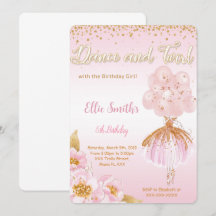 Invitación de Bailarina
