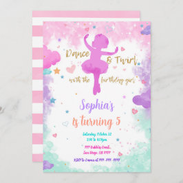 Invitación de Bailarina