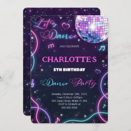 Invitación de baile