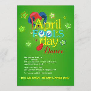 Invitación de baile del Día de los Inocentes