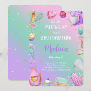 Invitación de Baking