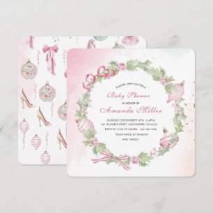 Invitación de ballet Cascanueces de Navidad en acu
