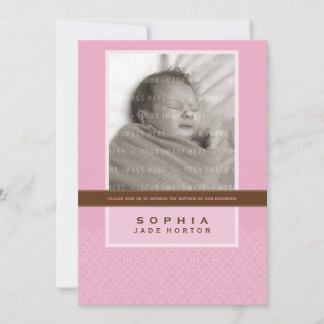 INVITACIÓN DE BAPTISMO FOTOGRÁFICO :: dulzmente di