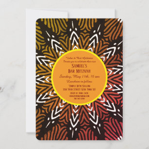 Invitación de Bar Mitzvah