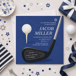 Invitación de Bar Mitzvah de Golf Country Club
