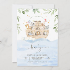 Invitación de Bautizo Arca de Noé Arca de Noé Baut