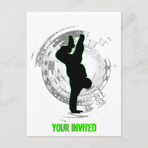Invitación de Bboy Party
