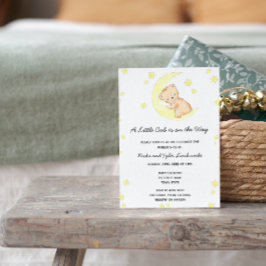 Invitación de Bear Baby Shower