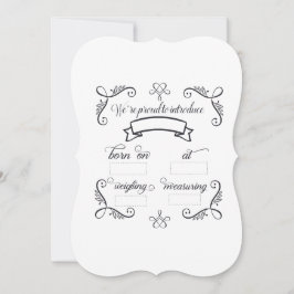 Invitación de bebé de osito de peluche neutro y ad