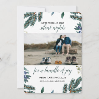 Invitación de bebé de vacaciones