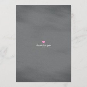 Invitación de bebé rosa con estilo Art Style de Ch