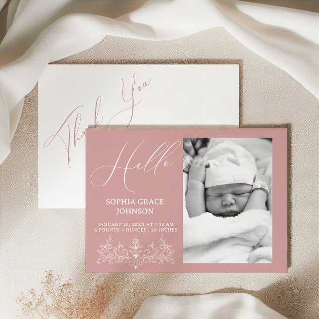 Invitación de bebé rosa floral inmadura (Subido por el creador)