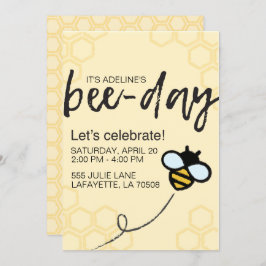 Invitación de Bee Day